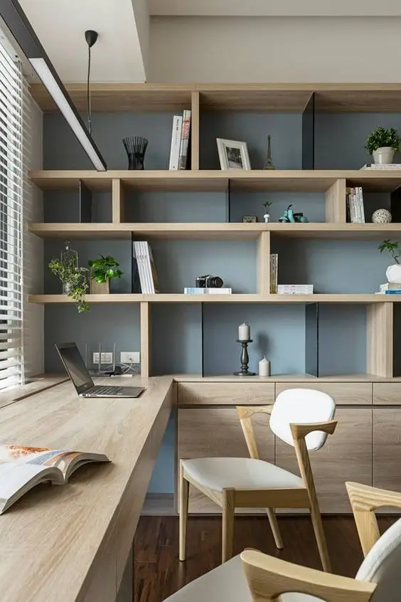 Ikea themed home office