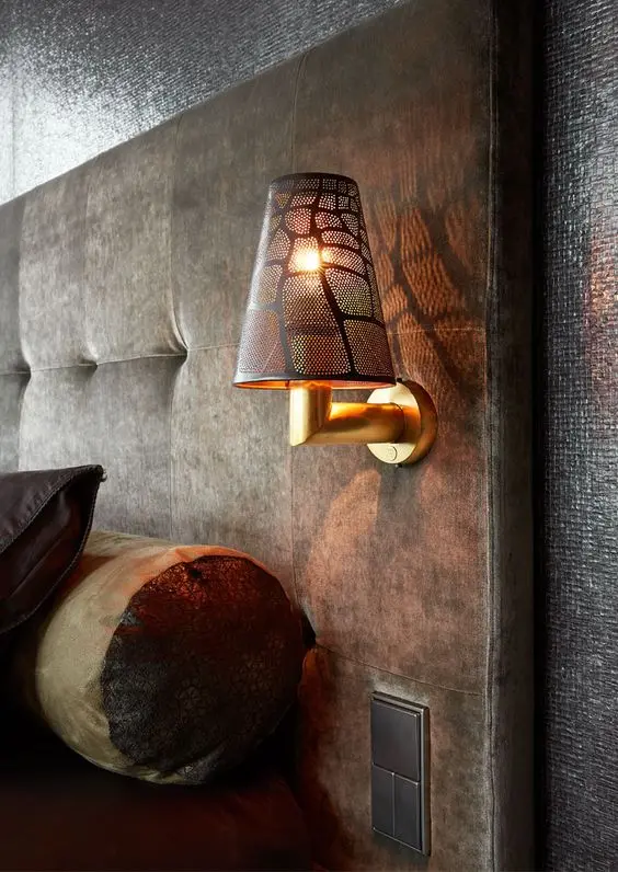 Moroccan Night Lamps bedroom: A single adornment can make the difference between plain and affluent. It could be a statement