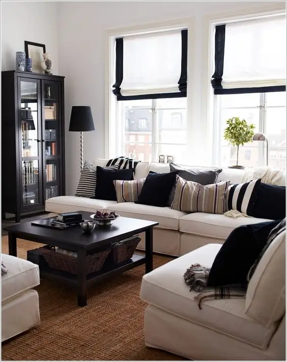 Hamptons style living room