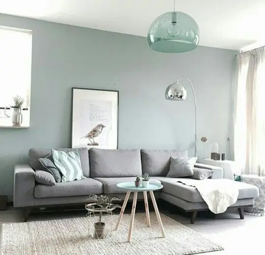seascape themed living room