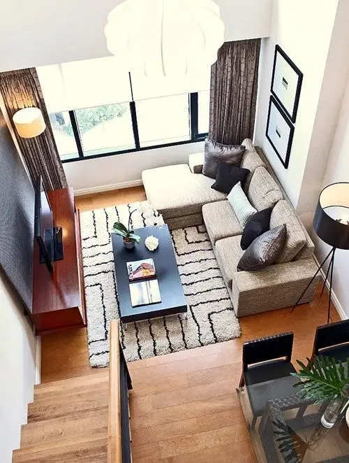 small apartment living room