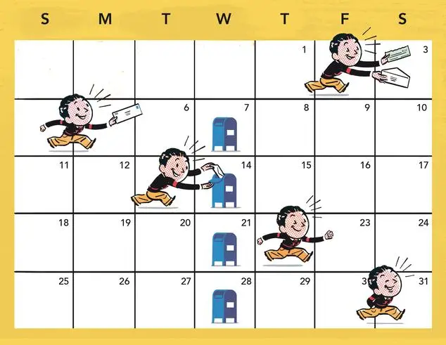 weekly payment calendar