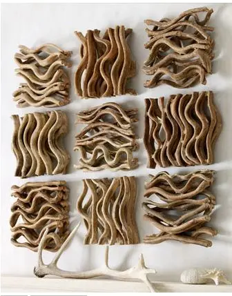 driftwood wall decor