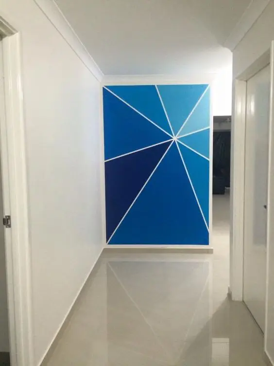 blue wall accent