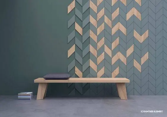 chevron wall puzzle