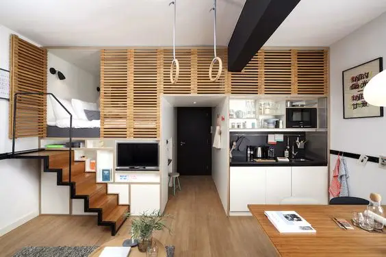 space efficient apartment