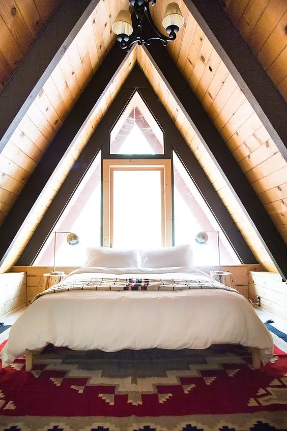 mountainhouse attic bedroom