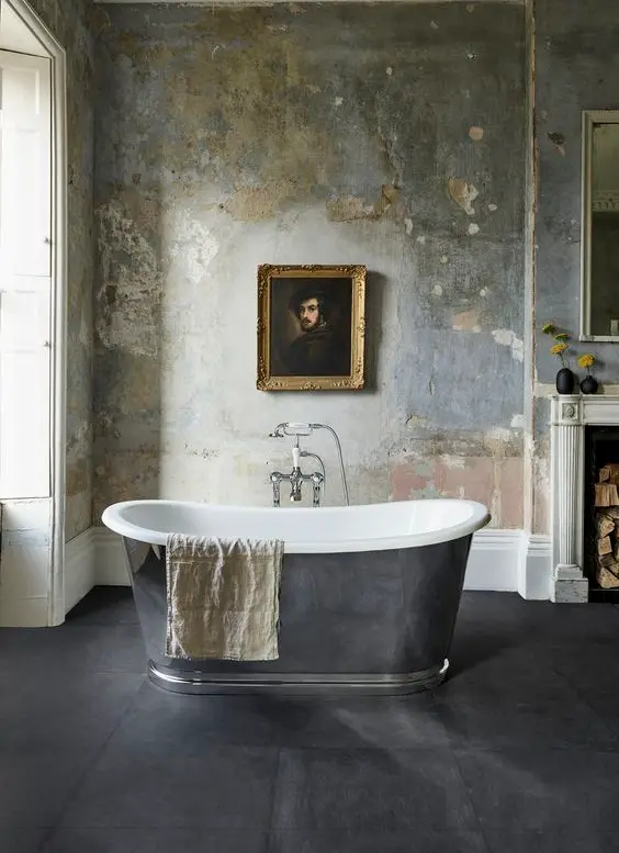 old building bathroom