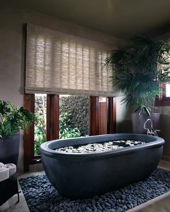 spa inspired bathroom