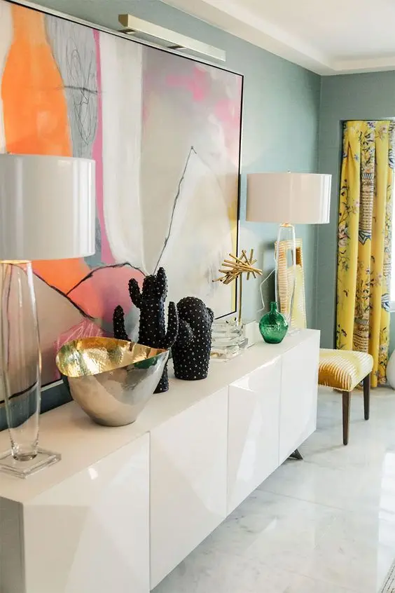 modern pastel maximalist
