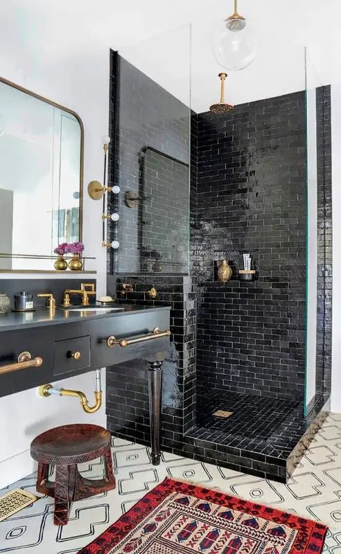 maximalist bathroom