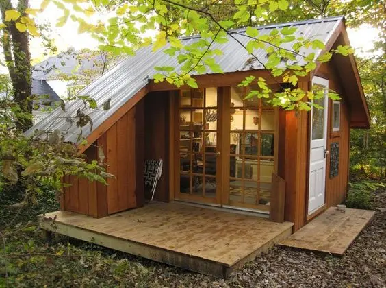 secluded home office