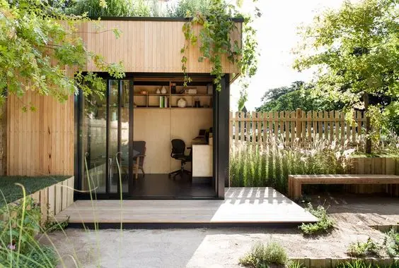 garden backyard office