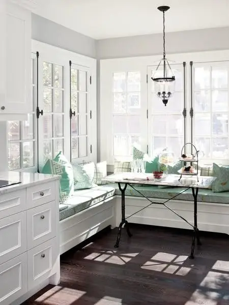 sunny breakfast corner
