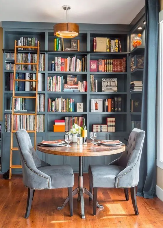 library breakfast room