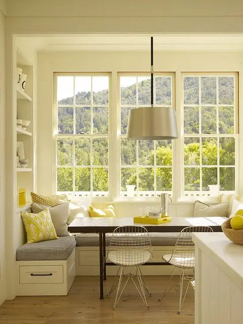 sunny breakfast corner