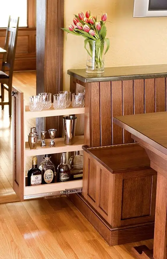 pullout storage drawer