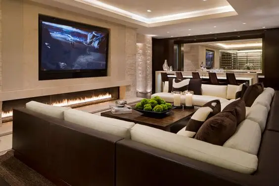family theatre room