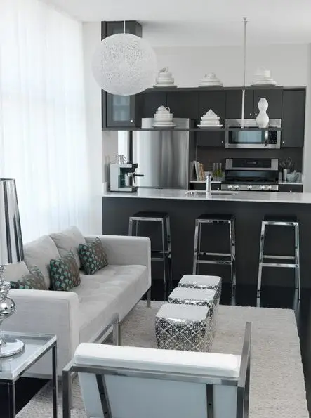 modern family room