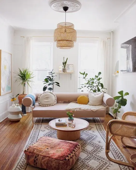 moroccan designed family room