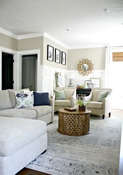 posh family room