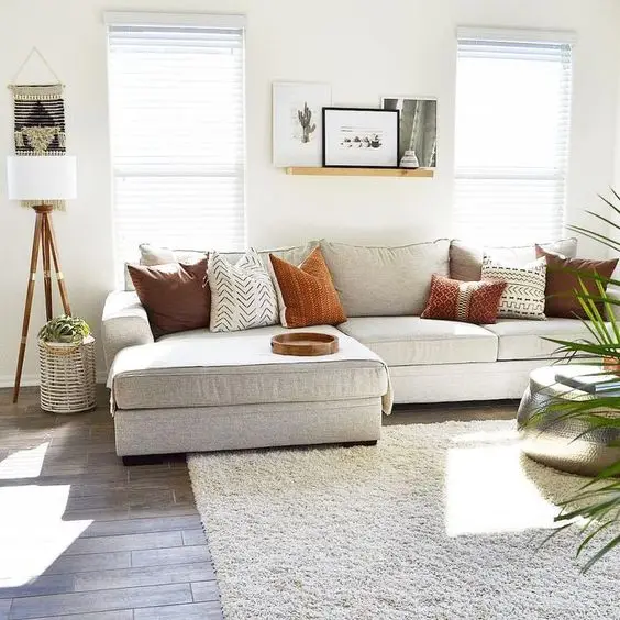 comfortable family room