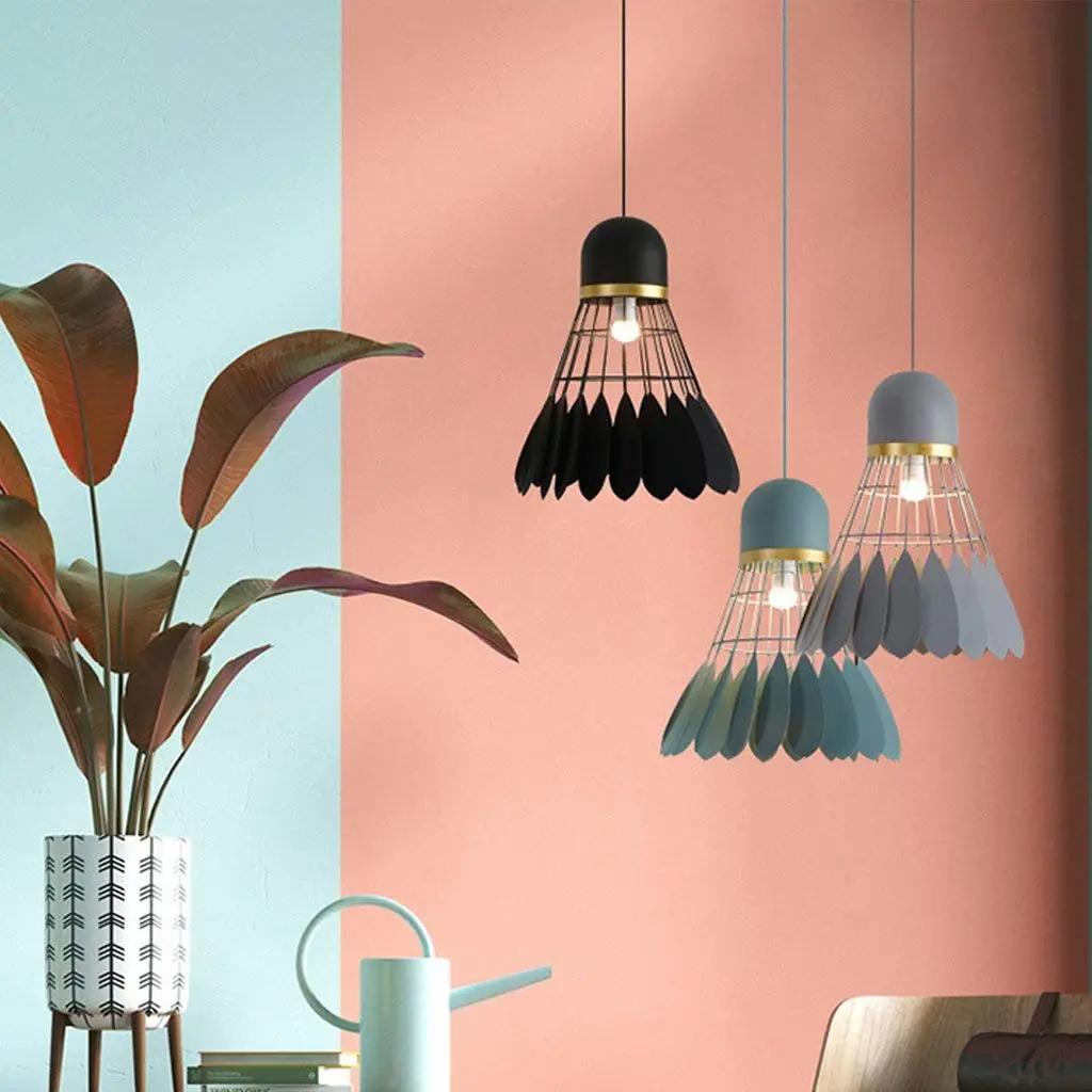 funky badminton pendant lights