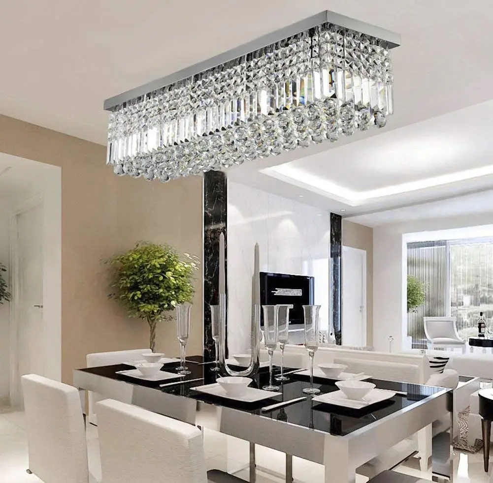 classy rectangula chandelier