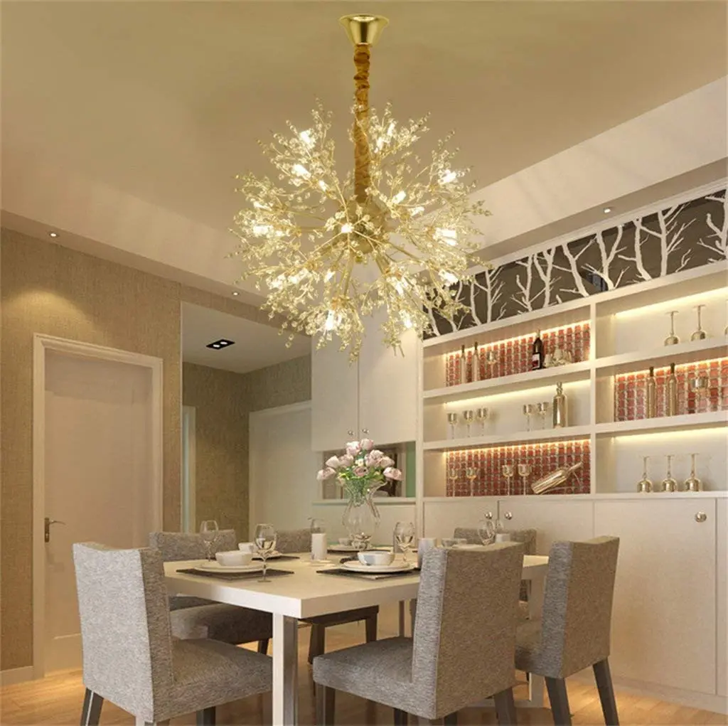delicate round chandelier