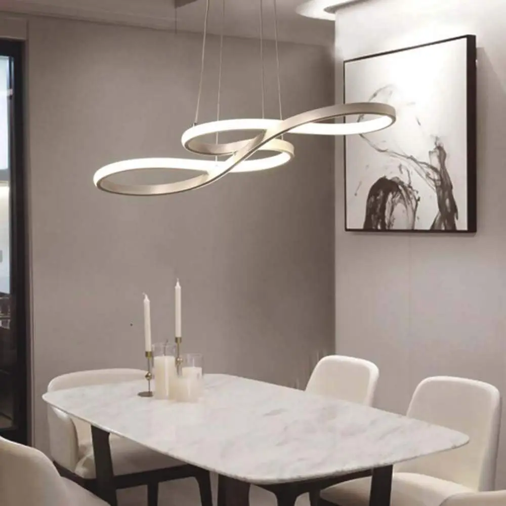 modern abstract chandelier