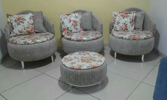 recycled tire sofa