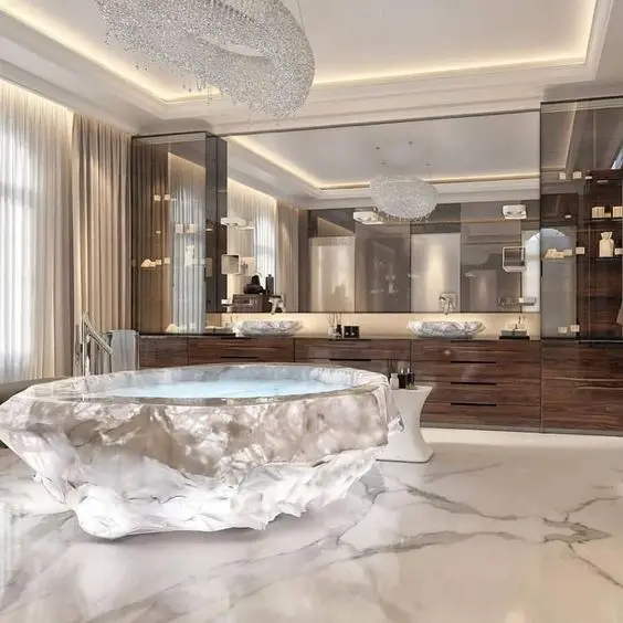 luxurious bathroom