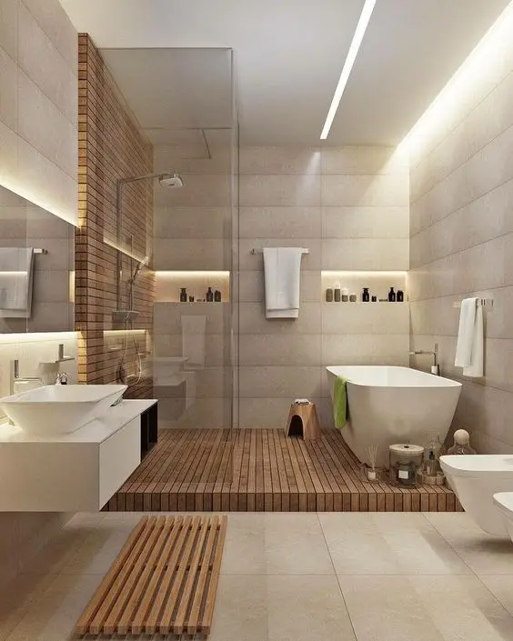 spa bathroom