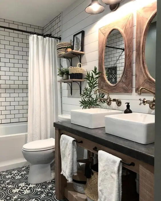 cottage bathroom