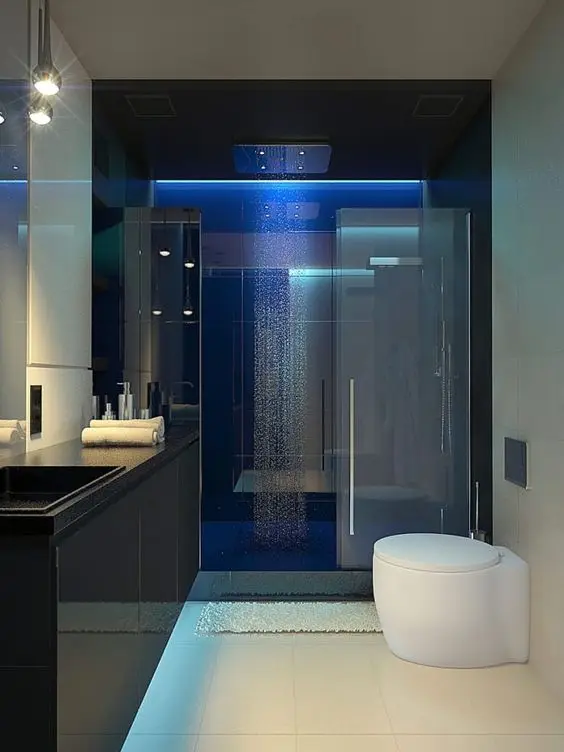 modern chic bathroom