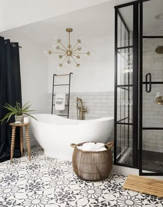chic modern bathroom