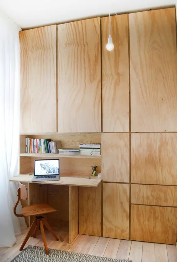 closet home office