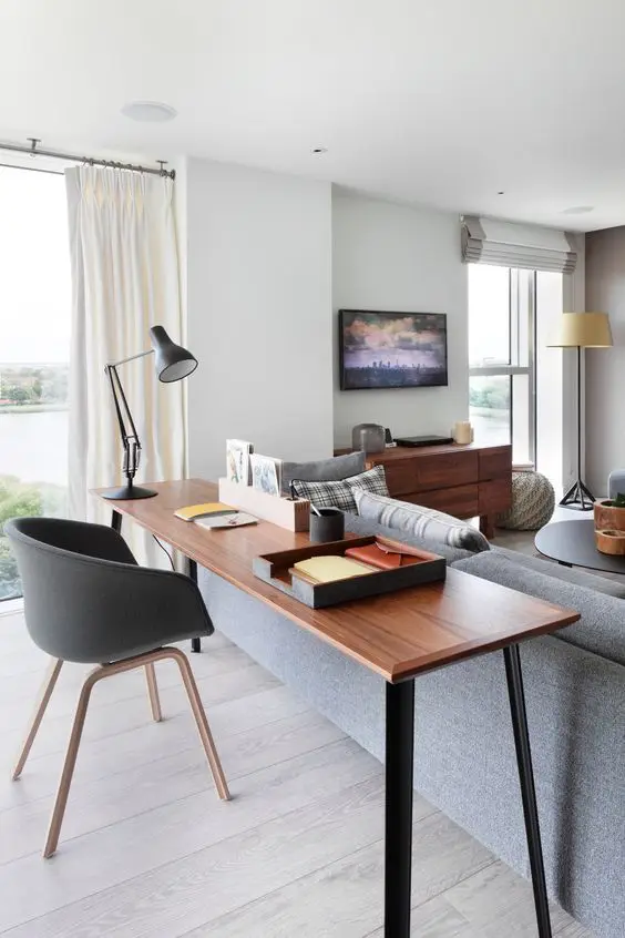 living room home office