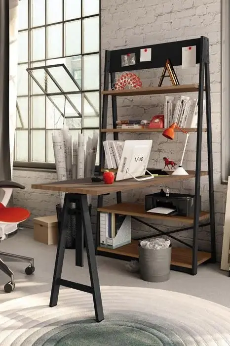 industrial home office design