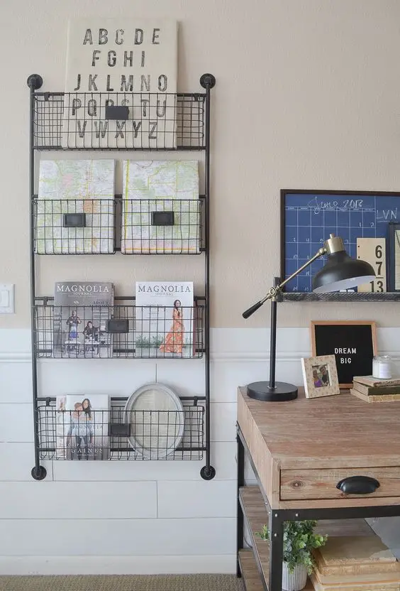 farmhouse inspired home office