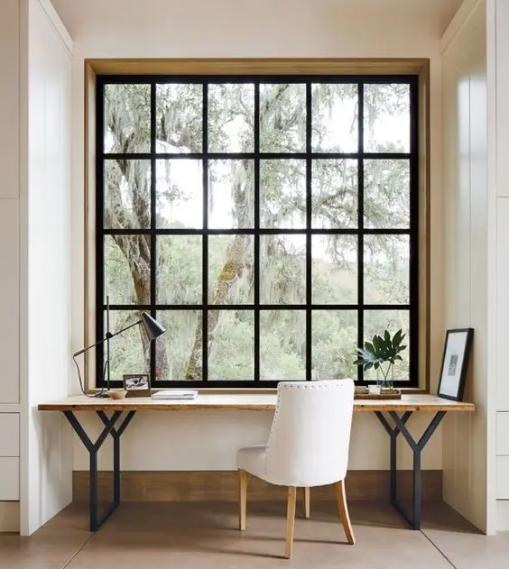 office with a window