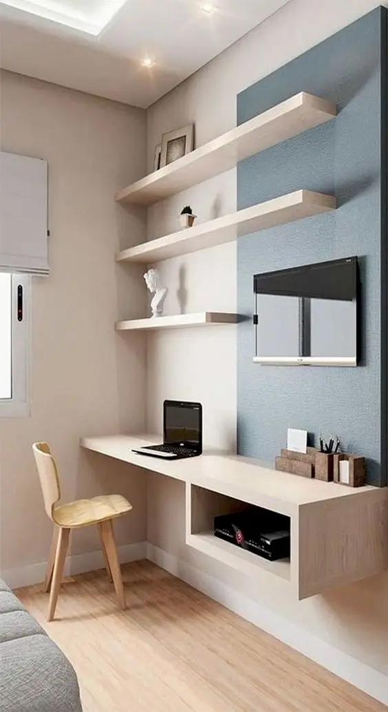 office on a wall