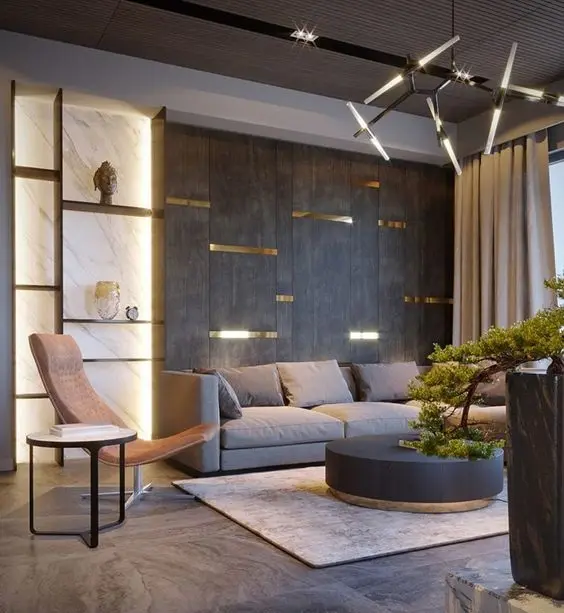 luxurious living room