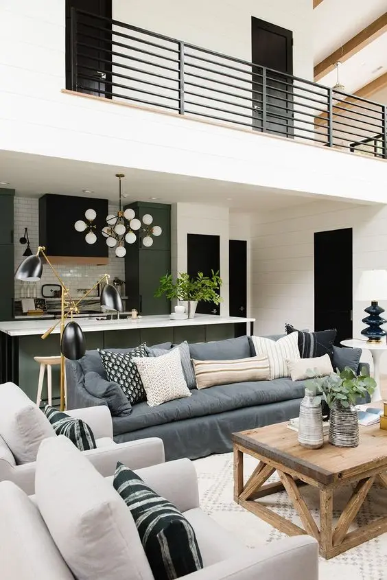 modern farmhouse interiors