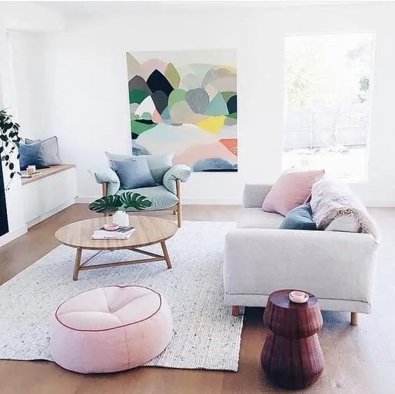 pretty living room