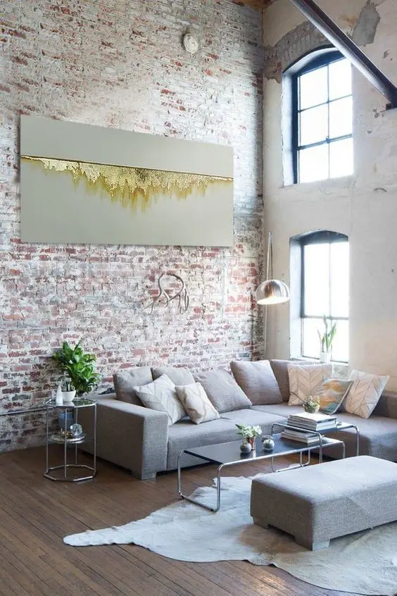 chic industrial interiors