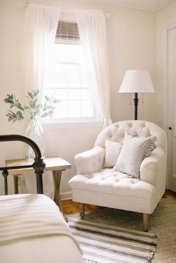 a bedroom nook