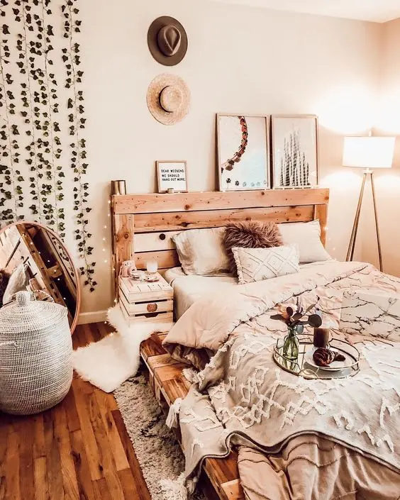 pallet bed frame