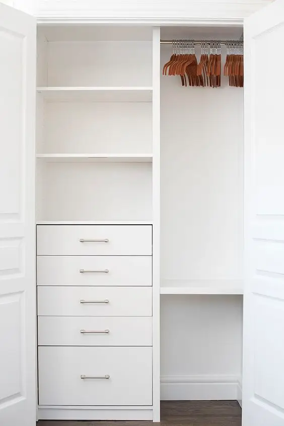 small bedroom closet