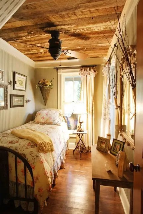 rustic cottage bedroom